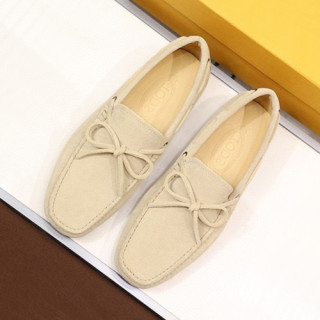 Tod's 2020 Mens Leather Loafer - 토즈 2020 남성용 레더 로퍼 TODS0081.Size(240 - 270).베이지