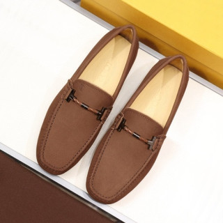 Tod's 2020 Mens Leather Loafer - 토즈 2020 남성용 레더 로퍼 TODS0090.Size(240 - 270).브라운