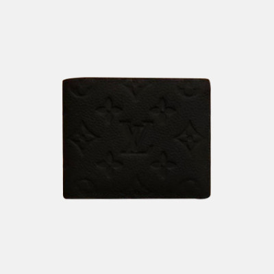 Louis Vuitton 2020 Leather Wallet M69075 - 루이비통 2020 남여공용 레더 반지갑,LOUW0393,Size(11cm),블랙