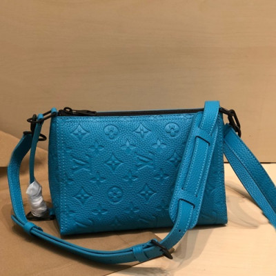 Louis Vuitton 2020 Leather Shoulder Bag,23cm - 루이비통 2020 레더 여성용 숄더백  M54330 ,LOUB1989,23cm,블루