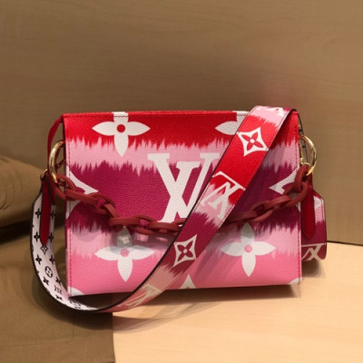 Louis Vuitton 2020 Women Clutch Bag / Shoudler Bag,26cm - 루이비통 2020 여성용 클러치백 / 숄더백, M47542,LOUB2013 ,26cm,레드핑크
