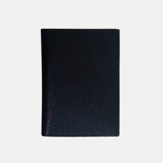 Thom Browne 2020 Leather Passport Case - 톰브라운 2020 레더 남성용 여권지갑 TBW0025,블랙