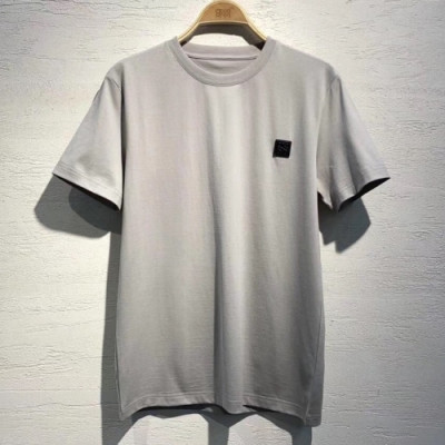 [로에베]Loewe 2020 Mens Logo Cotton Short Sleeved Tshirts - 로에베 2020 남성 로고 코튼 반팔티 Loe0223x.Size(m - 2xl).그레이