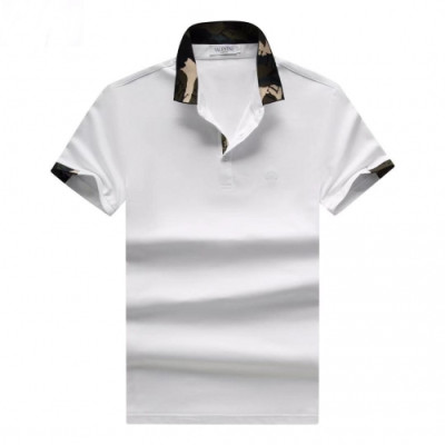 [발렌티노]Valentino 2020 Mens Logo Crew-neck Short Sleeved Tshirts - 발렌티노 2020 남성 로고 크루넥 반팔티 Val0383x.Size(m - 3xl).화이트