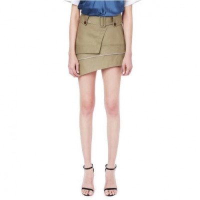 [알렉산더왕]Alexander wang 2020 Womens Modern Cotton Short Skirts - 알렉산더왕 2020 여성 모던 코튼 스커트 Ale0092x.Size(s - l).카멜