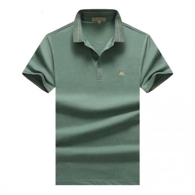 [버버리]Burberry 2020 Mens Logo Cotton Short Sleeved Polo Tshirts - 버버리 2020 남성 로고 코튼 폴로 반팔티 Bur02559x.Size(m - 3xl).그린