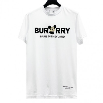 [버버리]Burberry 2020 Mens Logo Cotton Short Sleeved Tshirts - 버버리 2020 남성 로고 코튼 반팔티 Bur02592x.Size(xs - l).화이트