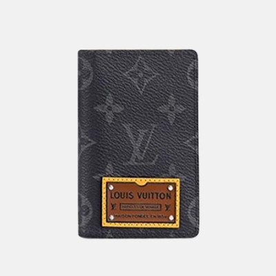 Louis Vuitton 2020 Mens Card Purse M63144 - 루이비통 2020 남성용 카드퍼스 ,LOUW0414,Size(11cm),블랙