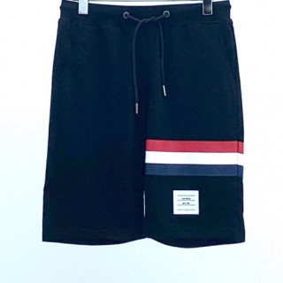 [톰브라운]Thom Browne 2020 Mens Casual Logo Training Short Pants - 톰브라운 남성 캐쥬얼 로고 트레이닝 반바지 Tho0737x.Size(m - 3xl).네이비