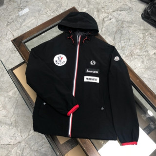 [몽클레어]Moncler 2020 Mens Logo Casual Jackets - 몽클레어 2020 남성 로고 캐쥬얼 자켓 Moc01624x.Size(m - 3xl).블랙