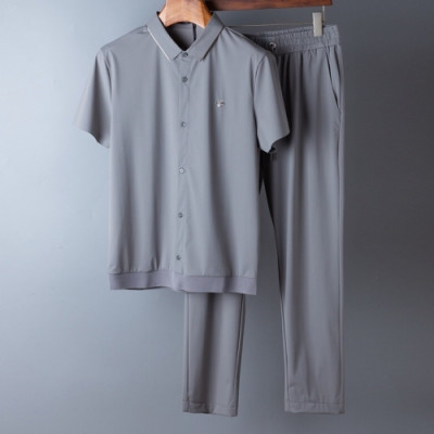 [디올]Dior 2020 Mens Casual Training Short Sleeved Clothes&Pants - 디올 2020 남성 캐쥬얼 반팔 트레이닝복&팬츠 Dio0669x.Size(m - 3xl).그레이