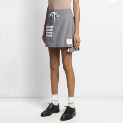 [톰브라운]Thom Browne 2020 Womens Classic Cotton Skirts - 톰브라운 2020 여성 클래식 코튼 스커트 Thom0798x.Size(s - xl).그레이