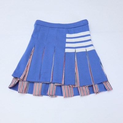 [톰브라운]Thom Browne 2020 Womens Classic Cotton Skirts - 톰브라운 2020 여성 클래식 코튼 스커트 Thom0800x.Size(s - xl).블루