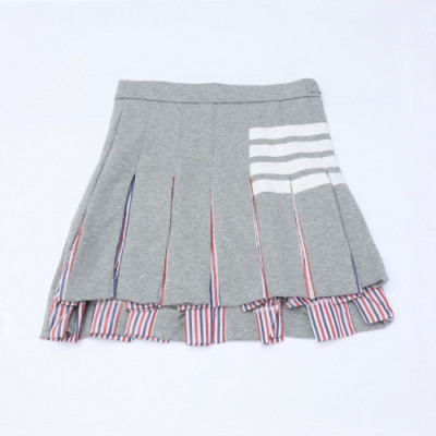 [톰브라운]Thom Browne 2020 Womens Classic Cotton Skirts - 톰브라운 2020 여성 클래식 코튼 스커트 Thom0802x.Size(s - xl).그레이