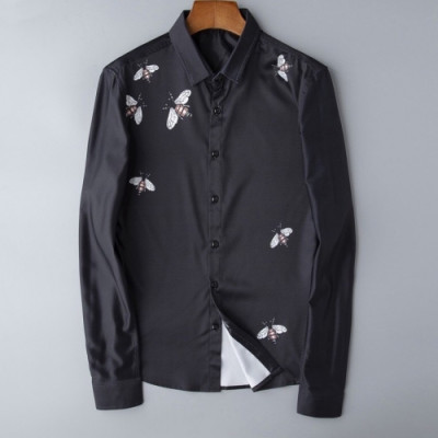[구찌]Gucci 2020 Mens Logo Casual Cotton Tshirts - 구찌 2020 남성 로고 캐쥬얼 코튼 셔츠 Guc02784x.Size(m - 3xl).블랙