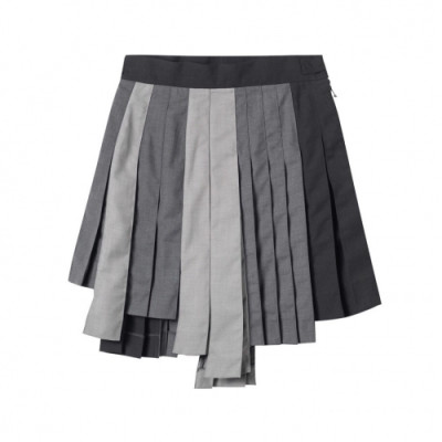 [톰브라운]Thom Browne 2020 Womens Classic Cotton Skirts - 톰브라운 2020 여성 클래식 코튼 스커트 Thom0711x.Size(s - l).그레이