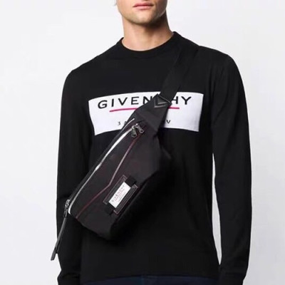 Givenchy 2020 Nylon Hip Sack Belt Bag,34cm- 지방시 2020 나일론 남여공용 힙색 벨트백,GVB0335,34cm,블랙