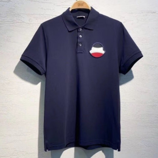 [매장판]Moncler 2020 Mens Logo Crew-neck Short Sleeved Tshirts - 몽클레어 2020 남성 로고 크루넥 반팔티 Moc01770x.Size(m - 2xl).네이비