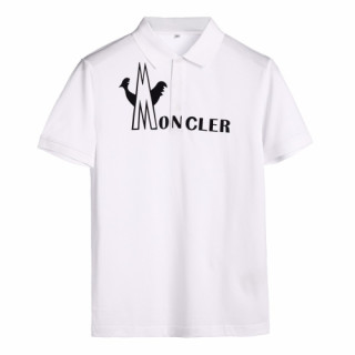 [매장판]Moncler 2020 Mens Logo Crew-neck Short Sleeved Tshirts - 몽클레어 2020 남성 로고 크루넥 반팔티 Moc01773x.Size(m - 3xl).화이트
