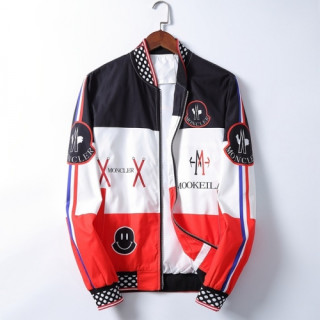 [몽클레어]Moncler 2020 Mens Logo Casual Jackets - 몽클레어 2020 남성 로고 캐쥬얼 자켓 Moc01807x.Size(m - 3xl).블랙
