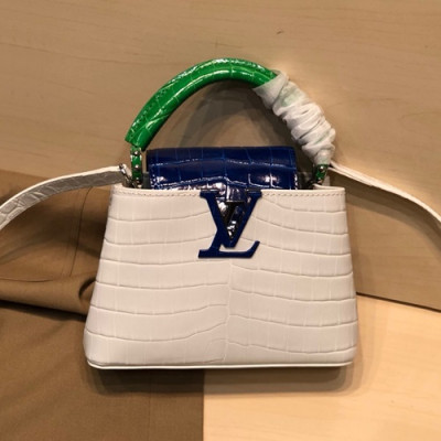 Louis Vuitton 2020 Capucines Shoulder Bag,21/27cm - 루이비통 2020 카푸신 숄더백  M48865,LOUB2255 ,21/27cm,화이트