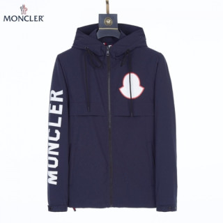 [몽클레어]Moncler 2020 Mens Logo Casual Windproof Jackets - 몽클레어 2020 남성 로고 캐쥬얼 방풍 자켓 Moc018134x.Size(m - 2xl).네이비