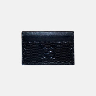 Gucci 2020 Leather Card Purse 625564 - 구찌 2020 남여공용 레더 카드 퍼스 GUW0165.블랙