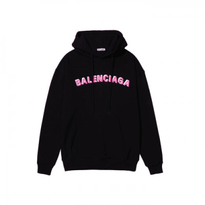 [발렌시아가]Balenciaga 2020 Mm/Wm Logo Cotton Oversize Hoodie - 발렌시아가 2020 남/녀 로고 코튼 오버사이즈 후디 Bal0784x.Size(xs - m).블랙