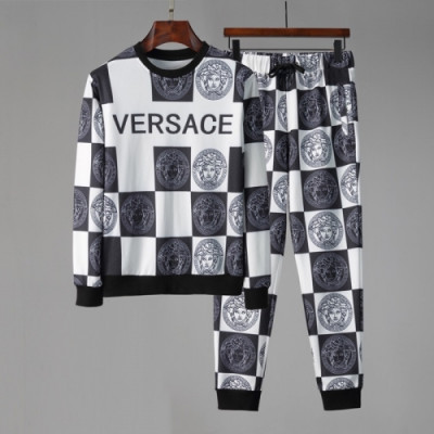 [베르사체]Versace 2020 Mens Medusa Silket Training Clothes&Pants - 베르사체 2020 남성 메두사 실켓 트레이닝복&팬츠 Ver0723x.Size(m - 3xl).블랙