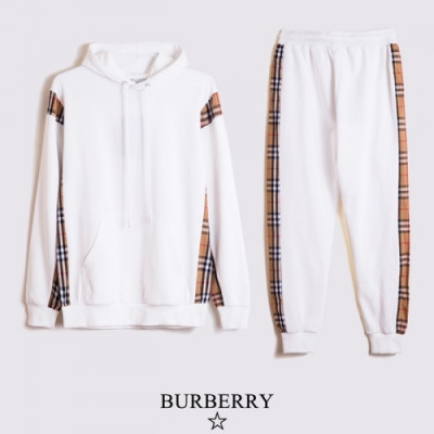 [버버리]Burberry 2020 Mens Logo Casual Training Clothes&Pants - 버버리 2020 남성 로고 캐쥬얼 트레이닝복&팬츠 Bur03135x.Size(s - 2xl).화이트