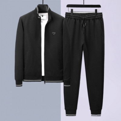 [알마니]Emporio Armani 2020 Mens Cotton Training Clothes&Pants - 알마니 2020 남성 코튼 트레이닝복&팬츠 Arm0788x.Size(m - 3xl).블랙