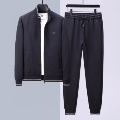 [알마니]Emporio Armani 2020 Mens Cotton Training Clothes&Pants - 알마니 2020 남성 코튼 트레이닝복&팬츠 Arm0789x.Size(m - 3xl).네이비