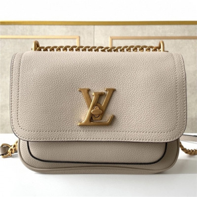 [루이비통] Louis Vuitton 2020 Women's Leather Shoulder Bag,23cm - 루이비통 2020 여성용 레더 숄더백,23cm,LOUB2261, 베이지