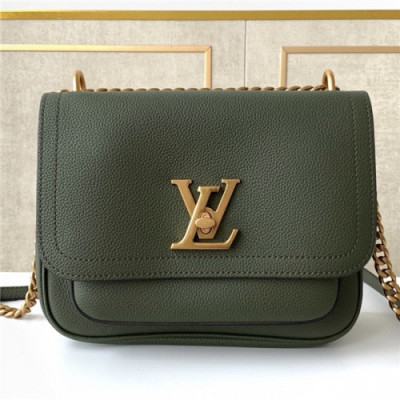[루이비통] Louis Vuitton 2020 Women's Leather Shoulder Bag,23cm - 루이비통 2020 여성용 레더 숄더백,23cm,LOUB2262, 올리브