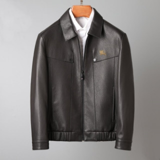 [버버리]Burberry 2020 Mens Casual Leather Jackets - 버버리 2020 남성 캐쥬얼 가죽 자켓 Bur03204x.Size(m - 3xl).블랙