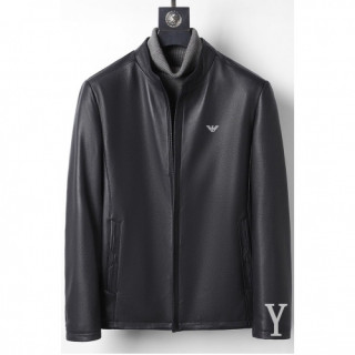 [알마니]Armani 2020 Mens Classic Leather Jackets - 알마니 2020 남성 클래식 캐쥬얼 가죽 자켓 Arm0797x.Size(m - 3xl).블랙