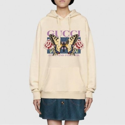 [구찌]Gucci 2020 Mm/Wm Logo Casual Oversize Cotton Hooded - 구찌 2020 남/녀 로고 캐쥬얼 오버사이즈 코튼 후드티 Guc03166x.Size(s - l).아이보리