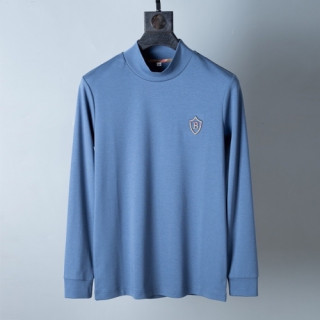 [버버리]Burberry 2020 Mens Logo Casual Cotton Tshirts - 버버리 2020 남성 로고 캐쥬얼 코튼 맨투맨 Bur03284x.Size(m - 3xl).블루