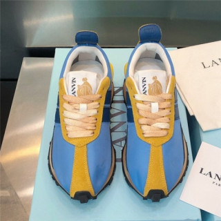 Lanvin 2020 Women's Nylon Sneakers - 랑방 2020 여서용 나일론 스니커즈, Size(225-255), LANVS0012, 블루