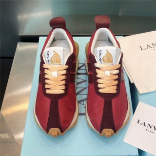 Lanvin 2020 Women's Nylon Sneakers - 랑방 2020 여서용 나일론 스니커즈, Size(225-255), LANVS0021, 레드