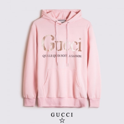 [구찌]Gucci 2020 Mm/Wm Logo Casual Oversize Cotton Hooded - 구찌 2020 남/녀 로고 캐쥬얼 오버사이즈 코튼 후드티 Guc03183x.Size(s - 2xl).핑크