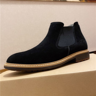 Ugg 2020 Men's Leather Wool Ankle Boots - 어그 2020 남서용 레더 울 앵글부츠,Size(240-275),UGGS0088,블랙