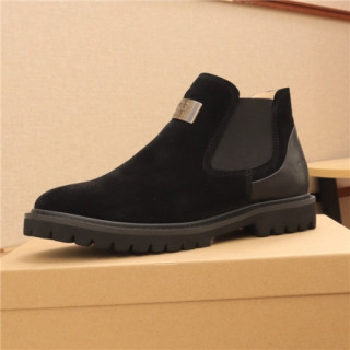 Ugg 2020 Men's Leather Wool Ankle Boots - 어그 2020 남서용 레더 울 앵글부츠,Size(240-275),UGGS0090,블랙