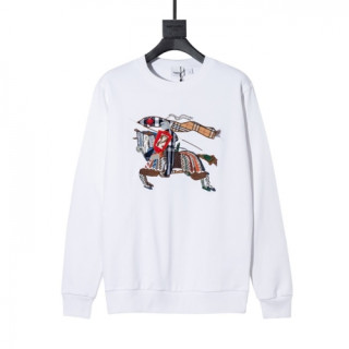 [버버리]Burberry 2020 Mens Logo Casual Cotton Tshirts - 버버리 2020 남성 로고 캐쥬얼 코튼 맨투맨 Bur03326x.Size(xs - l).화이트