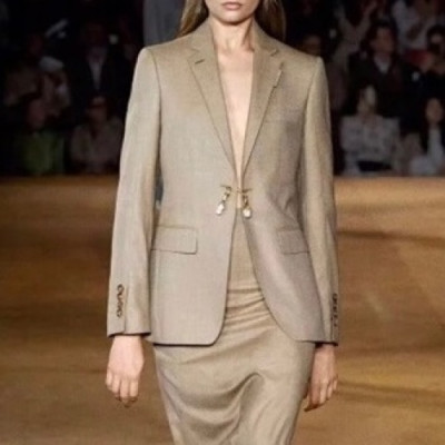 [버버리]Burberry 2020 Womens Vintage Suit Jackets - 버버리 2020 여성 빈티지 슈트 자켓 Bur03427x.Size(2xs - s).베이지