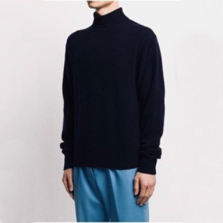 [아미]Ami 2020 Mens Logo Casual Turtle-neck Sweaters - 아미 2020 남성 로고 캐쥬얼 터틀넥 스웨터 Ami0068x.Size(s - xl).블랙