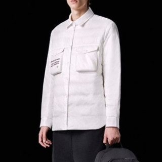 [몽클레어]Moncler 2020 Mens Logo Casual Down Jackets - 몽클레어 2020 남성 로고 캐쥬얼 다운 자켓 Moc02042x.Size(1 - 3).화이트