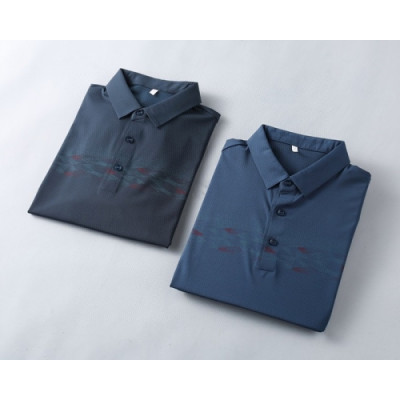 [알마니]Emporio Armani 2020 Mens Business Cotton Tshirts - 알마니 2020 남성 비지니스 코튼 셔츠 Arm0834x.Size(m - 4xl).2컬러(블루/네이비)