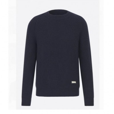[디올]Dior 2020 Mens Retro Logo Crew-neck Sweaters - 디올 2020 남성 레트로 로고 크루넥 스웨터 Dio01081x.Size(m - 2xl).네이비