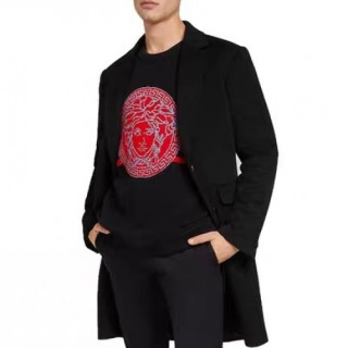 [베르사체]Versace 2020 Mens Medusa Logo Crew-neck Sweaters - 베르사체 2020 남성 메두사 로고 크루넥 스웨터 Ver0776x.Size(s - 2xl).블랙